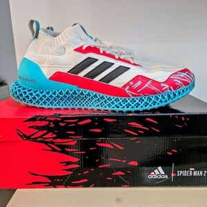 Spider-Man 2 Miles Morales x Adidas 3D-Printed Ultra 4D Mid Evolved Marvel Shoes